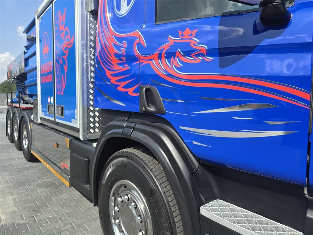 Maşină pentru vidanjări Scania KAISER EUR-MARK PL 8 Vacuum suction-blowing loader: Foto 8