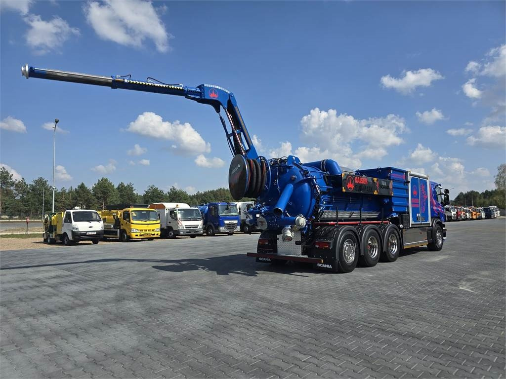 Maşină pentru vidanjări Scania KAISER EUR-MARK PL 8 Vacuum suction-blowing loader: Foto 31