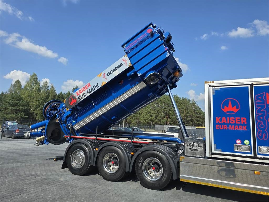 Maşină pentru vidanjări Scania KAISER EUR-MARK PL 8 Vacuum suction-blowing loader: Foto 37