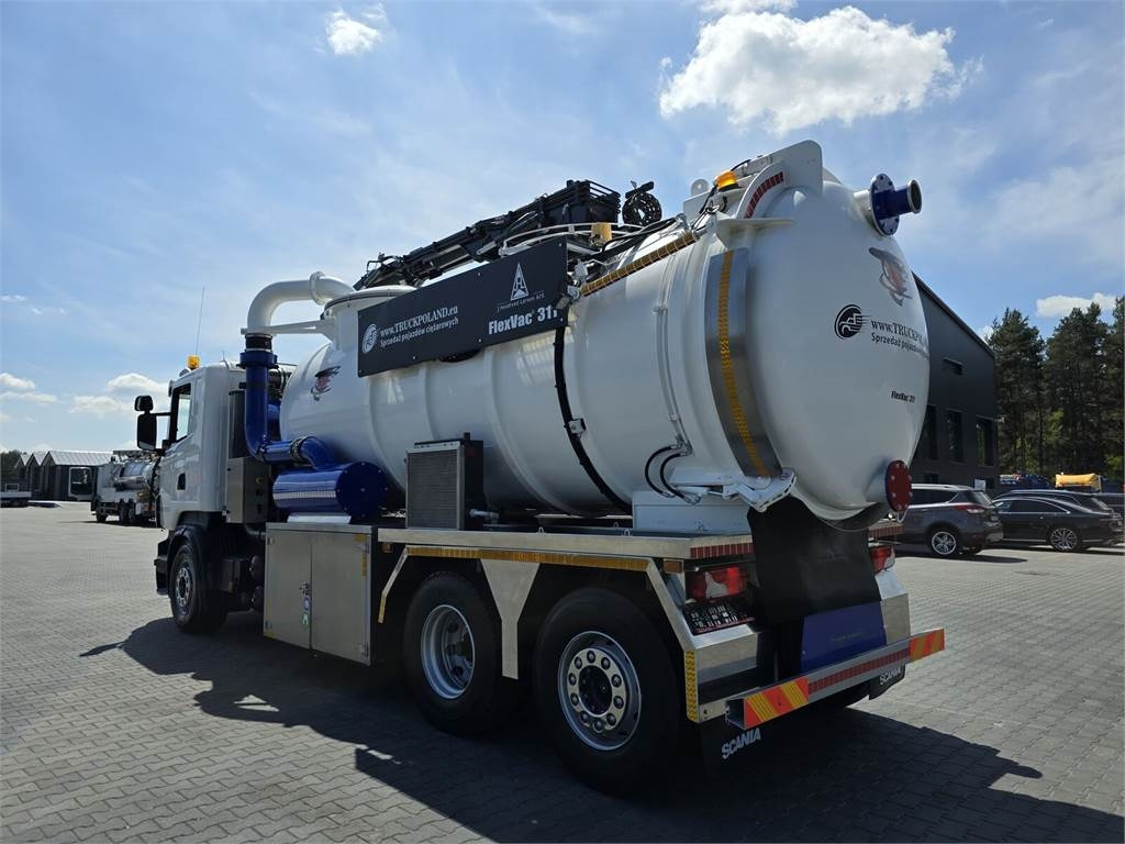 Scania Saugbagger Larsen FlexVac 311 Vacuum suction loade - Maşină pentru vidanjări: Foto 5 Scania Saugbagger Larsen FlexVac 311 Vacuum suction loade - Maşină pentru vidanjări: Foto 5