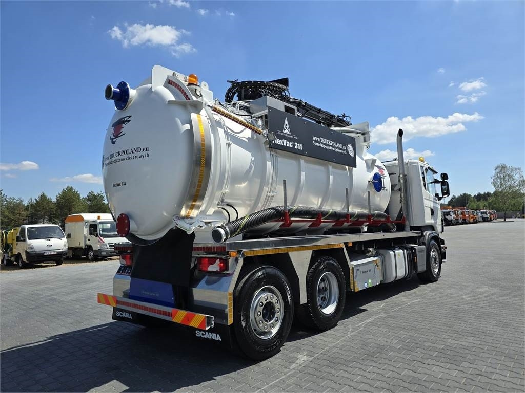 Maşină pentru vidanjări Scania Saugbagger Larsen FlexVac 311 Vacuum suction loade: Foto 6