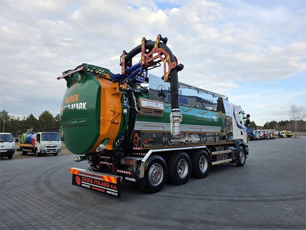Scania WUKO KAISER EUR-MARK PKL 12.8 FOR CLEANING CANALS - Maşină pentru vidanjări: Foto 5 Scania WUKO KAISER EUR-MARK PKL 12.8 FOR CLEANING CANALS - Maşină pentru vidanjări: Foto 5
