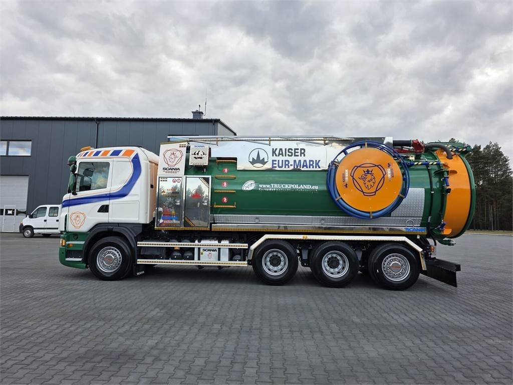 Scania WUKO KAISER EUR-MARK PKL 12.8 FOR CLEANING CANALS - Maşină pentru vidanjări: Foto 4 Scania WUKO KAISER EUR-MARK PKL 12.8 FOR CLEANING CANALS - Maşină pentru vidanjări: Foto 4