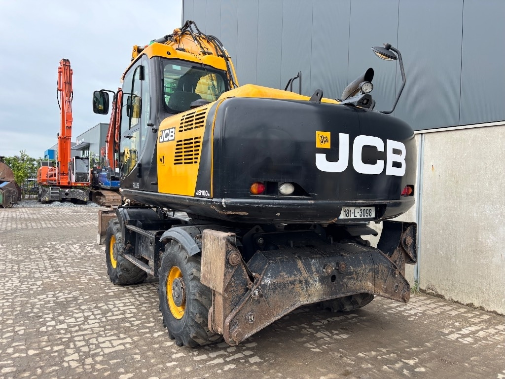 JCB JS 160 W - JS160W - JS 175 W - JS 145 W - Excavator pe roţi: Foto 4 JCB JS 160 W - JS160W - JS 175 W - JS 145 W - Excavator pe roţi: Foto 4
