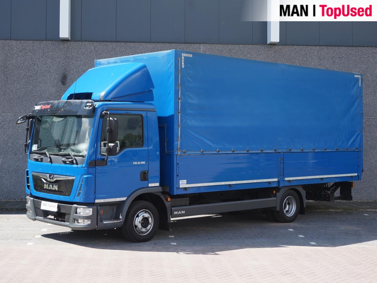 Camion platformă MAN TGL 8.190 4X2 BL: Foto 1