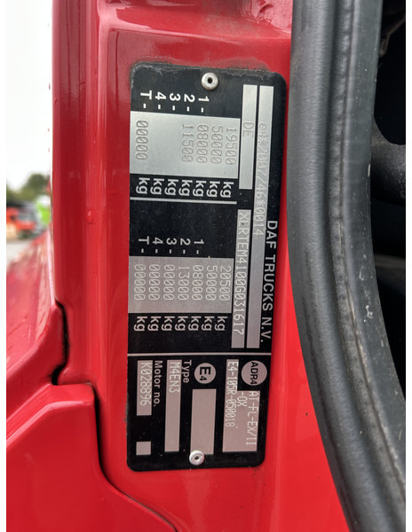 Cap tractor DAF CF 440 FT Space Cab / ADR / 821 dkm / PTO / APK TUV 06-26: Foto 12