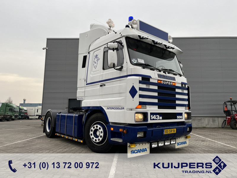 Scania R 143H V8 500 Streamline / V8 Sound / Retarder / Old Skool Classic - Cap tractor: Foto 1 Scania R 143H V8 500 Streamline / V8 Sound / Retarder / Old Skool Classic - Cap tractor: Foto 1