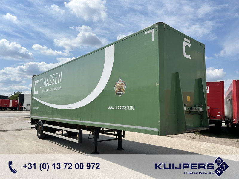 Groenewegen DRO-12-10 B City / Box Trailer / Laadklep 2000 kg / APK 12-25 - Semiremorcă furgon: Foto 1 Groenewegen DRO-12-10 B City / Box Trailer / Laadklep 2000 kg / APK 12-25 - Semiremorcă furgon: Foto 1