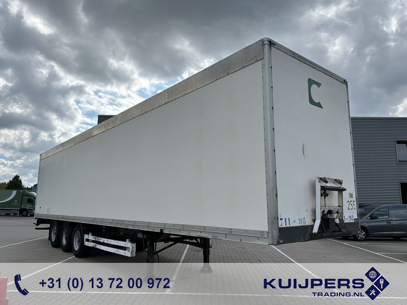 Krone SDP 27 / Box - Confectie / 3 axle BPW Drum / NL Trailer - Semiremorcă furgon: Foto 1 Krone SDP 27 / Box - Confectie / 3 axle BPW Drum / NL Trailer - Semiremorcă furgon: Foto 1