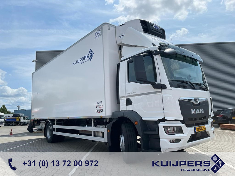 MAN TGM 18.250 / Carrier Koeler -30 gr / Chereau Frigobox / Laadklep / APK 06-26 - Camion frigider: Foto 1 MAN TGM 18.250 / Carrier Koeler -30 gr / Chereau Frigobox / Laadklep / APK 06-26 - Camion frigider: Foto 1