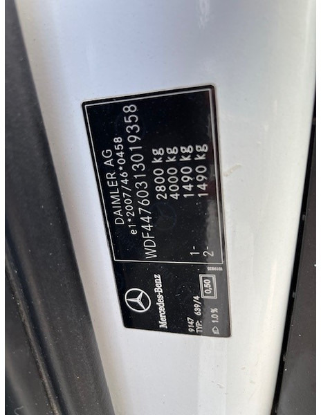 Autoutilitară compactă Mercedes-Benz Vito 109 CDI Lang / Airco / Cruise / Trekhaak / APK 01-26: Foto 15