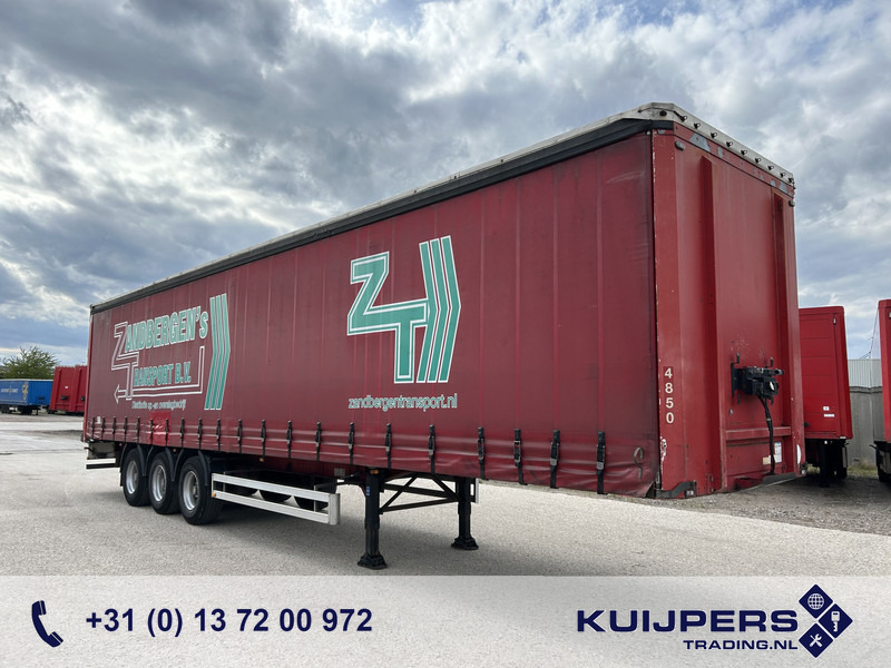 Pacton T3-001 / Curtainside / SAF Drum / APK TUV 03-26 - Semiremorcă prelată: Foto 1 Pacton T3-001 / Curtainside / SAF Drum / APK TUV 03-26 - Semiremorcă prelată: Foto 1