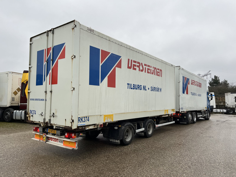 Scania R410 Highline / BDF Box + Wecon AWZ 218 / BDF Box / 448 dkm / NL Truck + Trailer - Camion transport containere/ Swap body: Foto 2 Scania R410 Highline / BDF Box + Wecon AWZ 218 / BDF Box / 448 dkm / NL Truck + Trailer - Camion transport containere/ Swap body: Foto 2