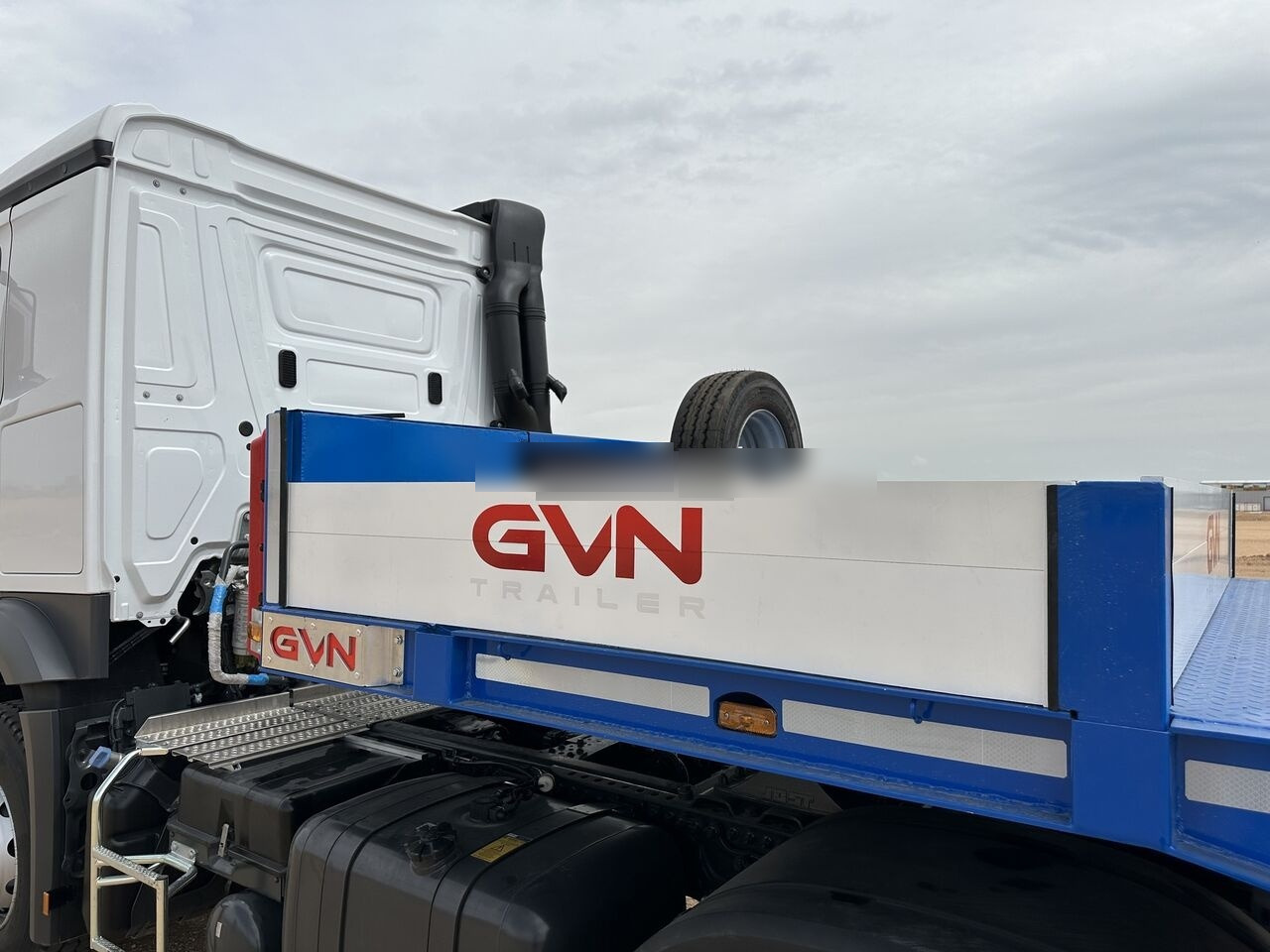 GVN Trailer 3 AXLE LOWBED - Remorcă transport agabaritic: Foto 5 GVN Trailer 3 AXLE LOWBED - Remorcă transport agabaritic: Foto 5