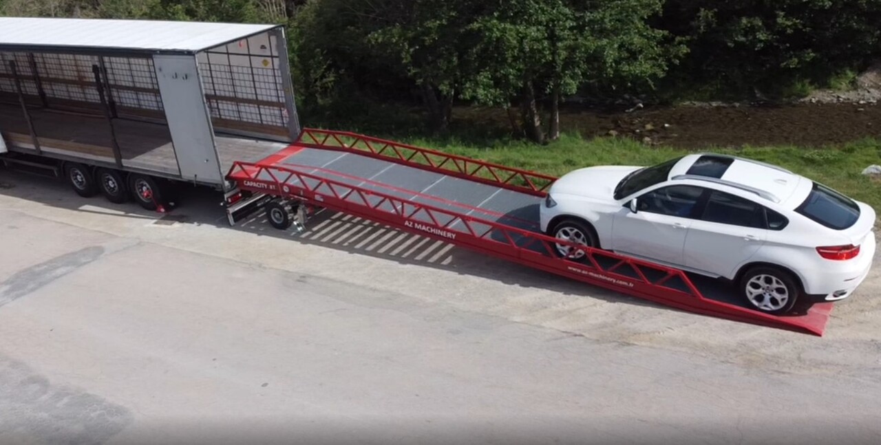 Rampă de încărcare nou AZ RAMP EASY-XL 8 mobile loading ramp: Foto 19