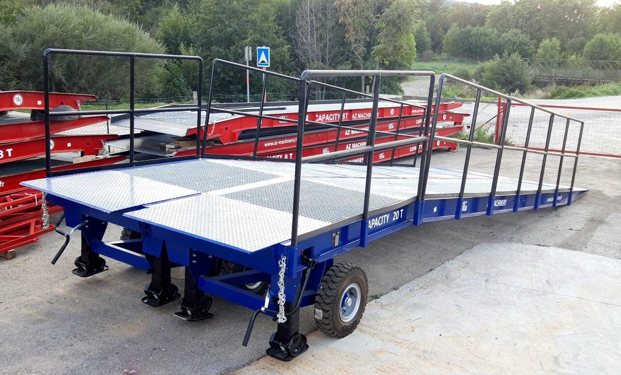 AZ RAMP KING VERSION, BIG FOOT 15 T mobile loading ramp - Rampă de încărcare: Foto 3 AZ RAMP KING VERSION, BIG FOOT 15 T mobile loading ramp - Rampă de încărcare: Foto 3