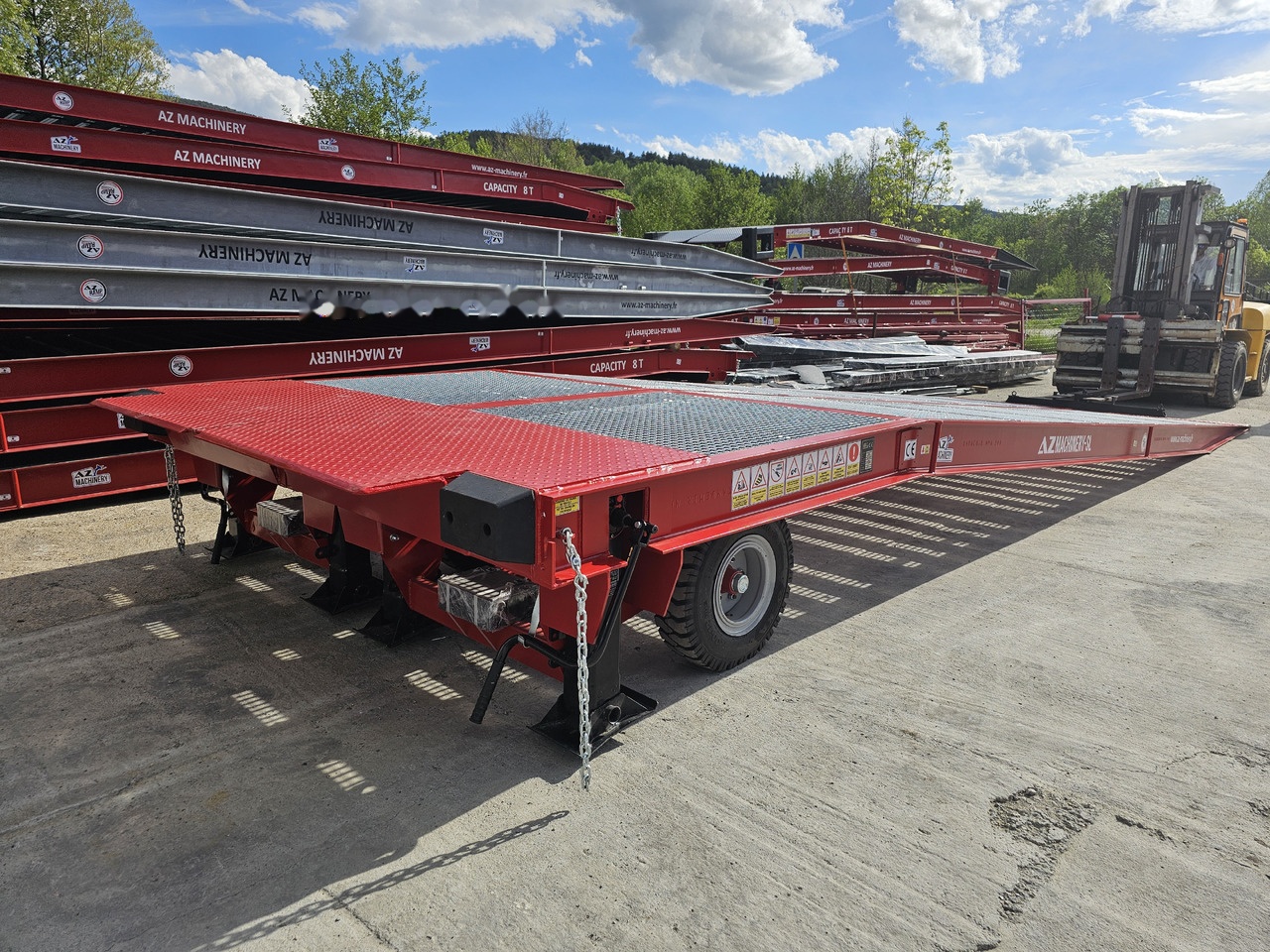 AZ RAMP KING VERSION, BIG FOOT LLO 25T mobile loading ramp - Rampă de încărcare: Foto 1 AZ RAMP KING VERSION, BIG FOOT LLO 25T mobile loading ramp - Rampă de încărcare: Foto 1