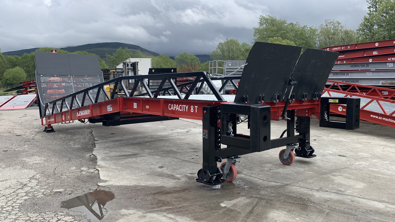 AZ RAMP STAR- 8T mobile loading ramp - Rampă de încărcare: Foto 2 AZ RAMP STAR- 8T mobile loading ramp - Rampă de încărcare: Foto 2