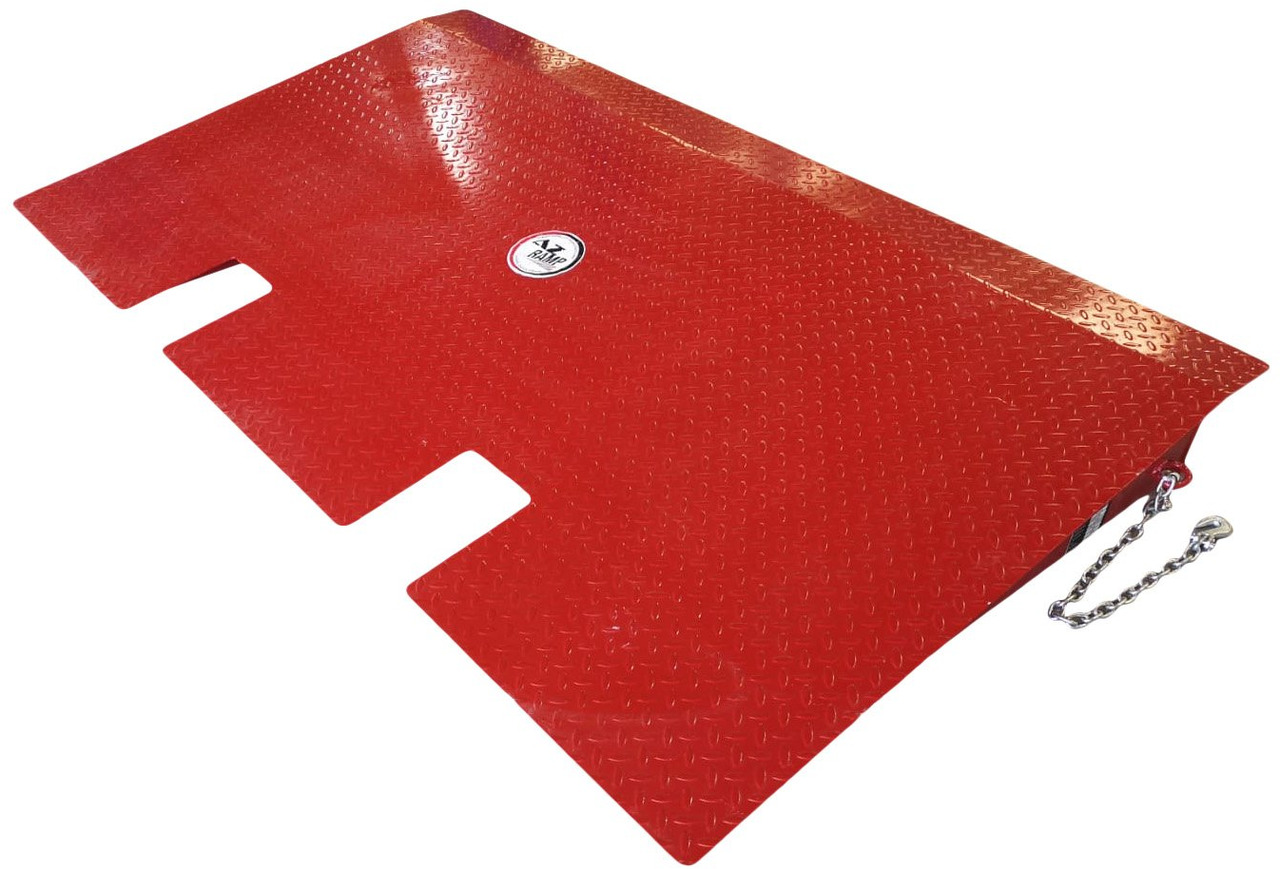 Compact Container access ramp . AZ RAMP - HCRN-06. 6 000 Kg - Rampă de încărcare: Foto 1 Compact Container access ramp . AZ RAMP - HCRN-06. 6 000 Kg - Rampă de încărcare: Foto 1