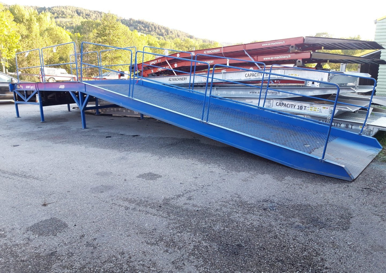 Fixed loading ramp AZ RAMP-FORMATION 2020- 6 Ton-Used ramp - Rampă de încărcare: Foto 1 Fixed loading ramp AZ RAMP-FORMATION 2020- 6 Ton-Used ramp - Rampă de încărcare: Foto 1