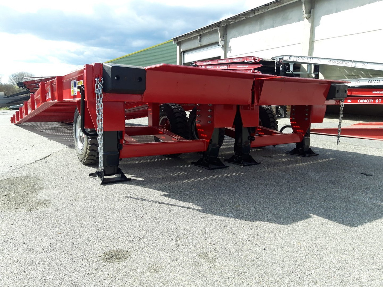 Large Mobile dock ramp, uncouplable AZ RAMP - KING VERSION, BIG FOOT L15 T - Rampă de încărcare: Foto 5 Large Mobile dock ramp, uncouplable AZ RAMP - KING VERSION, BIG FOOT L15 T - Rampă de încărcare: Foto 5