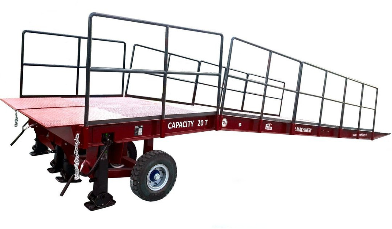 Large Mobile dock ramp, uncouplable AZ RAMP - KING VERSION, BIG FOOT L15 T - Rampă de încărcare: Foto 1 Large Mobile dock ramp, uncouplable AZ RAMP - KING VERSION, BIG FOOT L15 T - Rampă de încărcare: Foto 1