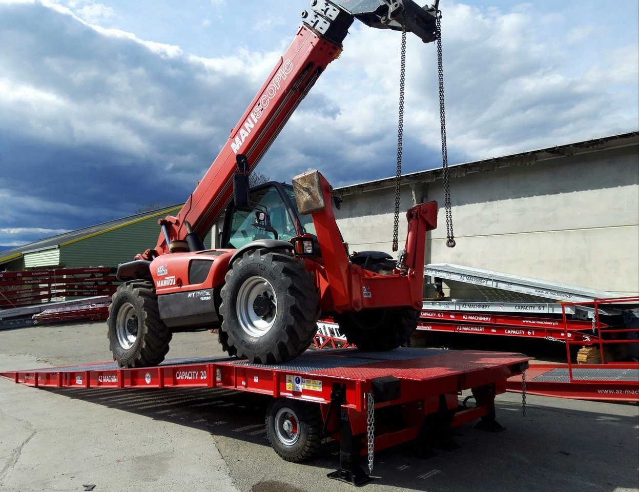 Large Mobile dock ramp, uncouplable AZ RAMP - KING VERSION, BIG FOOT L15 T - Rampă de încărcare: Foto 4 Large Mobile dock ramp, uncouplable AZ RAMP - KING VERSION, BIG FOOT L15 T - Rampă de încărcare: Foto 4