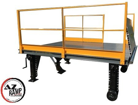Rampă de încărcare nou Mobil Loading Table AZ RAMP-SIMPLY 180 -10 T Capacity: Foto 1