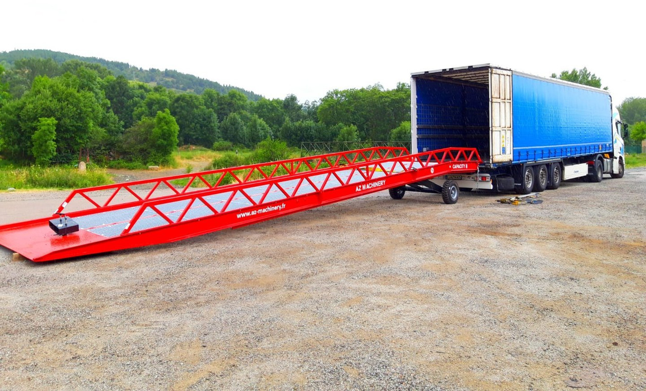 Rampă de încărcare **RENTAL 12-24-36 Month** AZ RAMP-EASY XL-8 . Mobil Loading Ramp: Foto 13