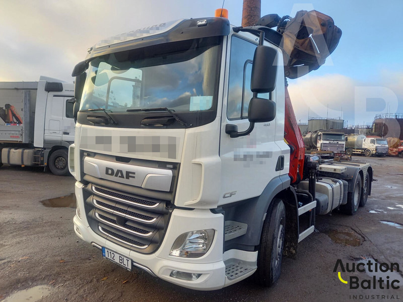 DAF CF 450 FAR - Camion cu cârlig, Camion cu macara: Foto 1 DAF CF 450 FAR - Camion cu cârlig, Camion cu macara: Foto 1
