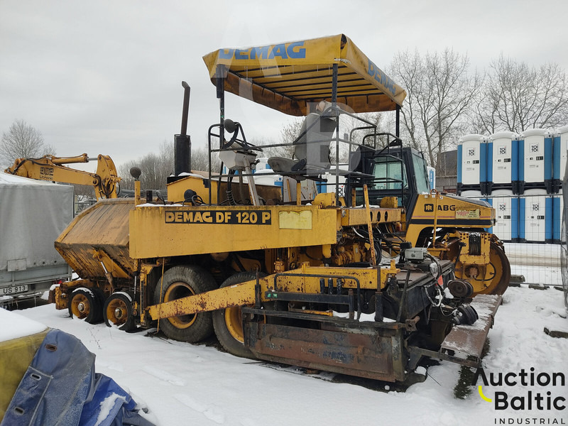 Demag DF 120 P - Finisor de asfalt: Foto 4 Demag DF 120 P - Finisor de asfalt: Foto 4