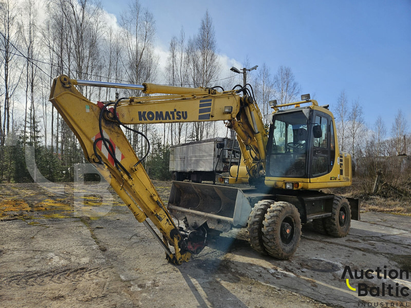 Komatsu PW130ES-6K - Excavator pe roţi: Foto 1 Komatsu PW130ES-6K - Excavator pe roţi: Foto 1