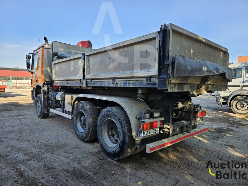 Mercedes-Benz Actros 1844 - Camion basculantă, Camion cu macara: Foto 3 Mercedes-Benz Actros 1844 - Camion basculantă, Camion cu macara: Foto 3