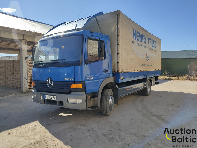 Mercedes-Benz Atego 1218 - Camion cu prelată: Foto 2 Mercedes-Benz Atego 1218 - Camion cu prelată: Foto 2