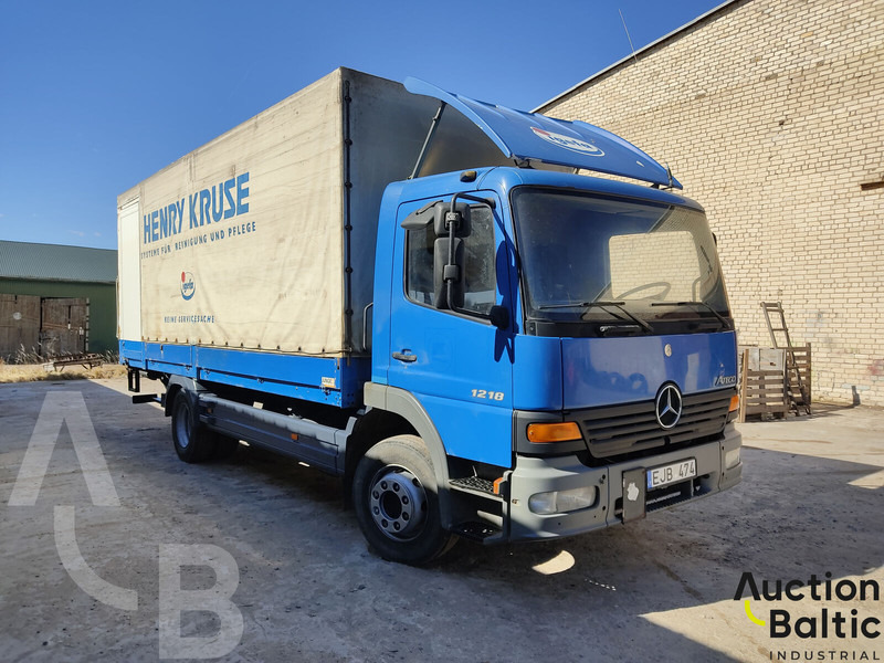 Mercedes-Benz Atego 1218 - Camion cu prelată: Foto 1 Mercedes-Benz Atego 1218 - Camion cu prelată: Foto 1