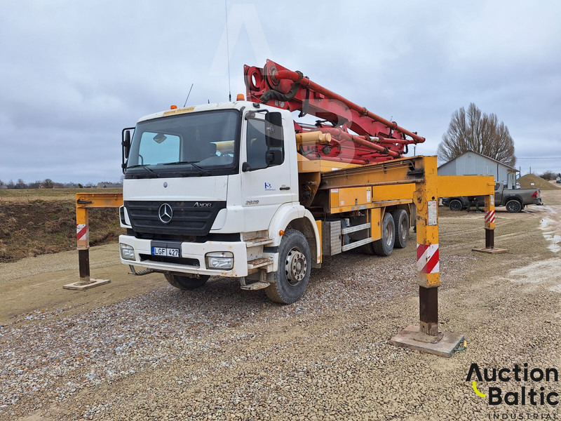 Mercedes-Benz Axor 2628 - Pompă de beton staționară: Foto 1 Mercedes-Benz Axor 2628 - Pompă de beton staționară: Foto 1