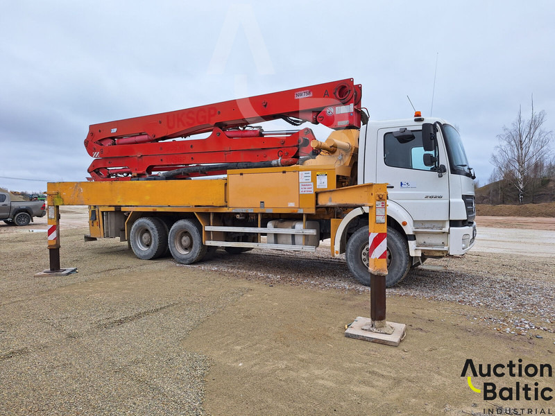 Mercedes-Benz Axor 2628 - Pompă de beton staționară: Foto 2 Mercedes-Benz Axor 2628 - Pompă de beton staționară: Foto 2