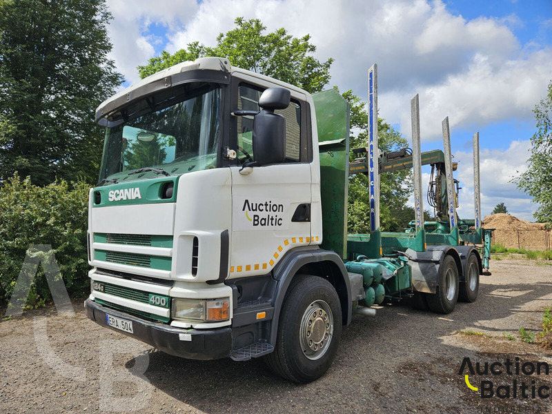 Scania R 124 GB - Remorcă forestieră: Foto 1 Scania R 124 GB - Remorcă forestieră: Foto 1