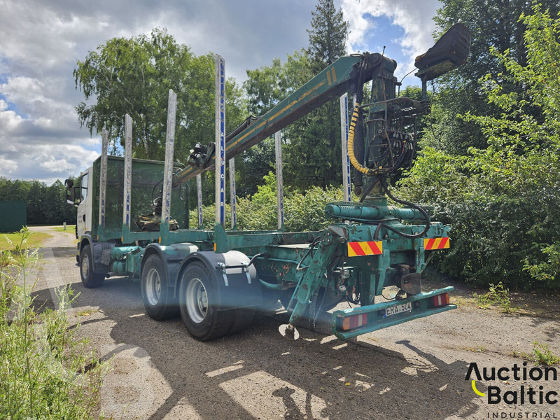 Scania R 124 GB - Remorcă forestieră: Foto 4 Scania R 124 GB - Remorcă forestieră: Foto 4