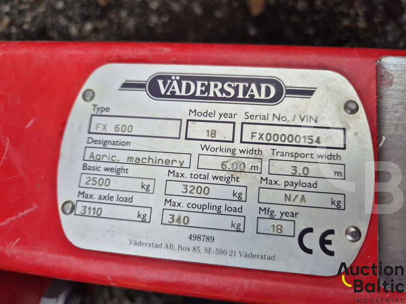 Leasing de Vaderstad FX 600 Vaderstad FX 600: Foto 13