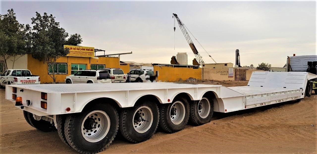 AME 120 Ton 4 Axle Front Loading Lowbed Semi-Trailer - Semiremorcă transport agabaritic: Foto 3 AME 120 Ton 4 Axle Front Loading Lowbed Semi-Trailer - Semiremorcă transport agabaritic: Foto 3