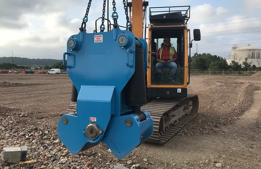 AME Hydraulic Pile Cutter - Foarfece hidraulic pentru Excavator: Foto 3 AME Hydraulic Pile Cutter - Foarfece hidraulic pentru Excavator: Foto 3