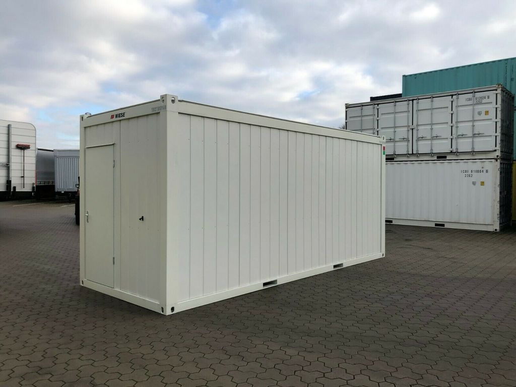 20ft Bürocontainer Wohncont.Mannschaftscontainer - Semiremorcă transport containere/ Swap body: Foto 2 20ft Bürocontainer Wohncont.Mannschaftscontainer - Semiremorcă transport containere/ Swap body: Foto 2