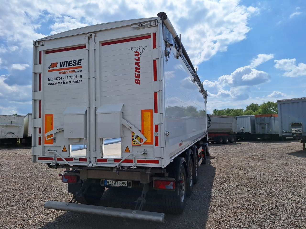Benalu Bulkliner S 95 50m³ Kombiklappe - Semiremorcă basculantă: Foto 2 Benalu Bulkliner S 95 50m³ Kombiklappe - Semiremorcă basculantă: Foto 2