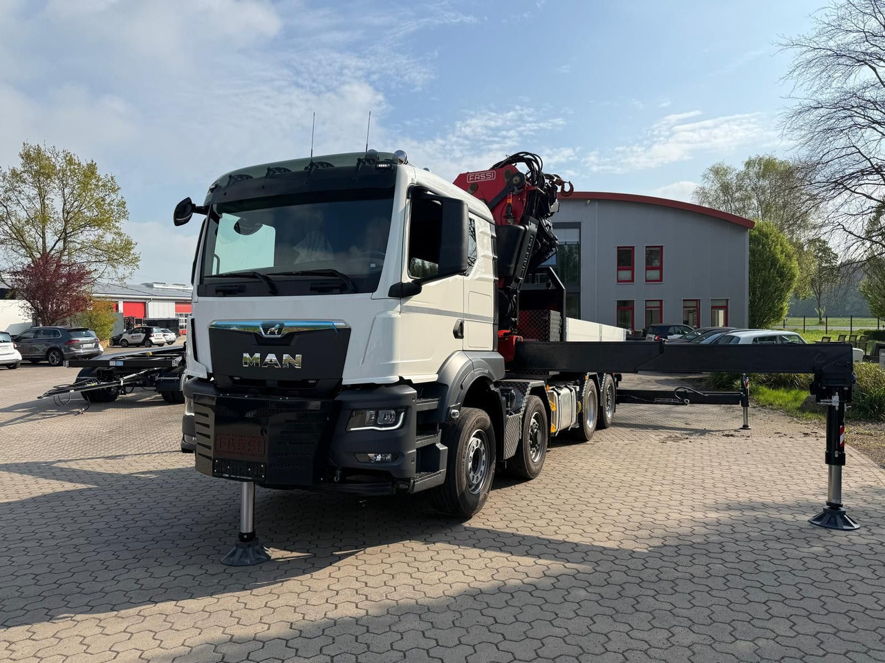 MAN 35.520 8x4 Fassi F800 RA2.28 OHNE ABSTÜTZÜBERWA. - Cap tractor: Foto 5 MAN 35.520 8x4 Fassi F800 RA2.28 OHNE ABSTÜTZÜBERWA. - Cap tractor: Foto 5