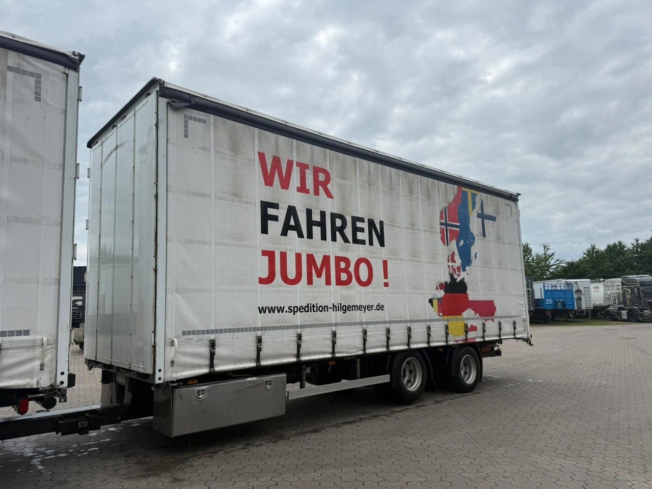 FBL Tandem Anhänger Volumen Inklusive LKW!! - Remorcă cu prelată: Foto 4 FBL Tandem Anhänger Volumen Inklusive LKW!! - Remorcă cu prelată: Foto 4