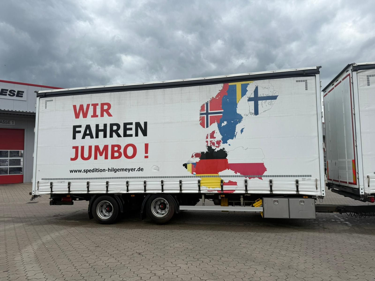 FBL Tandem Anhänger Volumen Inklusive LKW!! - Remorcă cu prelată: Foto 3 FBL Tandem Anhänger Volumen Inklusive LKW!! - Remorcă cu prelată: Foto 3