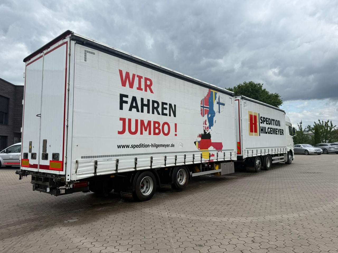 FBL Tandem Anhänger Volumen Inklusive LKW!! - Remorcă cu prelată: Foto 1 FBL Tandem Anhänger Volumen Inklusive LKW!! - Remorcă cu prelată: Foto 1