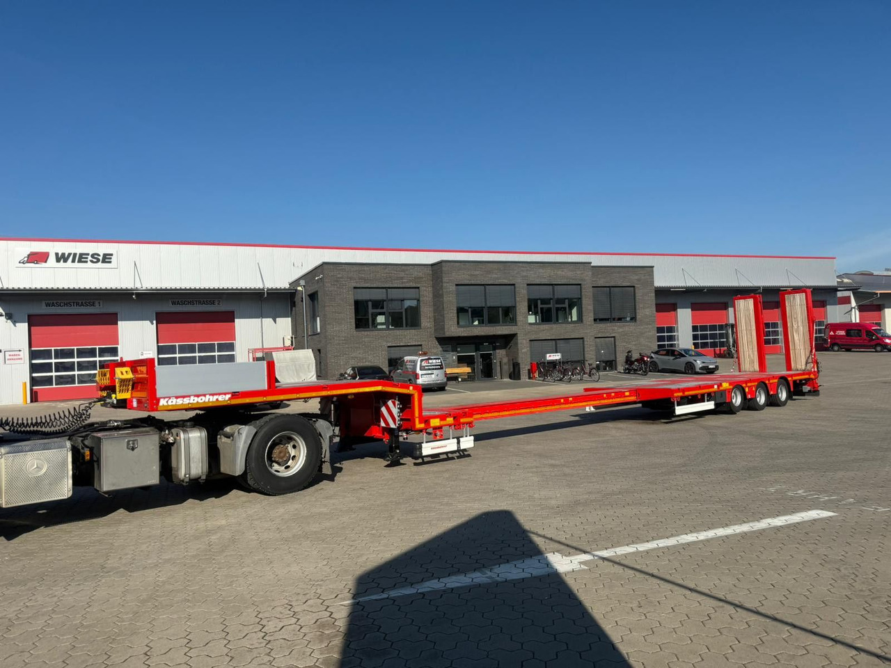 Kässbohrer K.SLA 3 / 1N-18/30  Ausziehbarer Tieflader - Semiremorcă transport agabaritic: Foto 5 Kässbohrer K.SLA 3 / 1N-18/30  Ausziehbarer Tieflader - Semiremorcă transport agabaritic: Foto 5