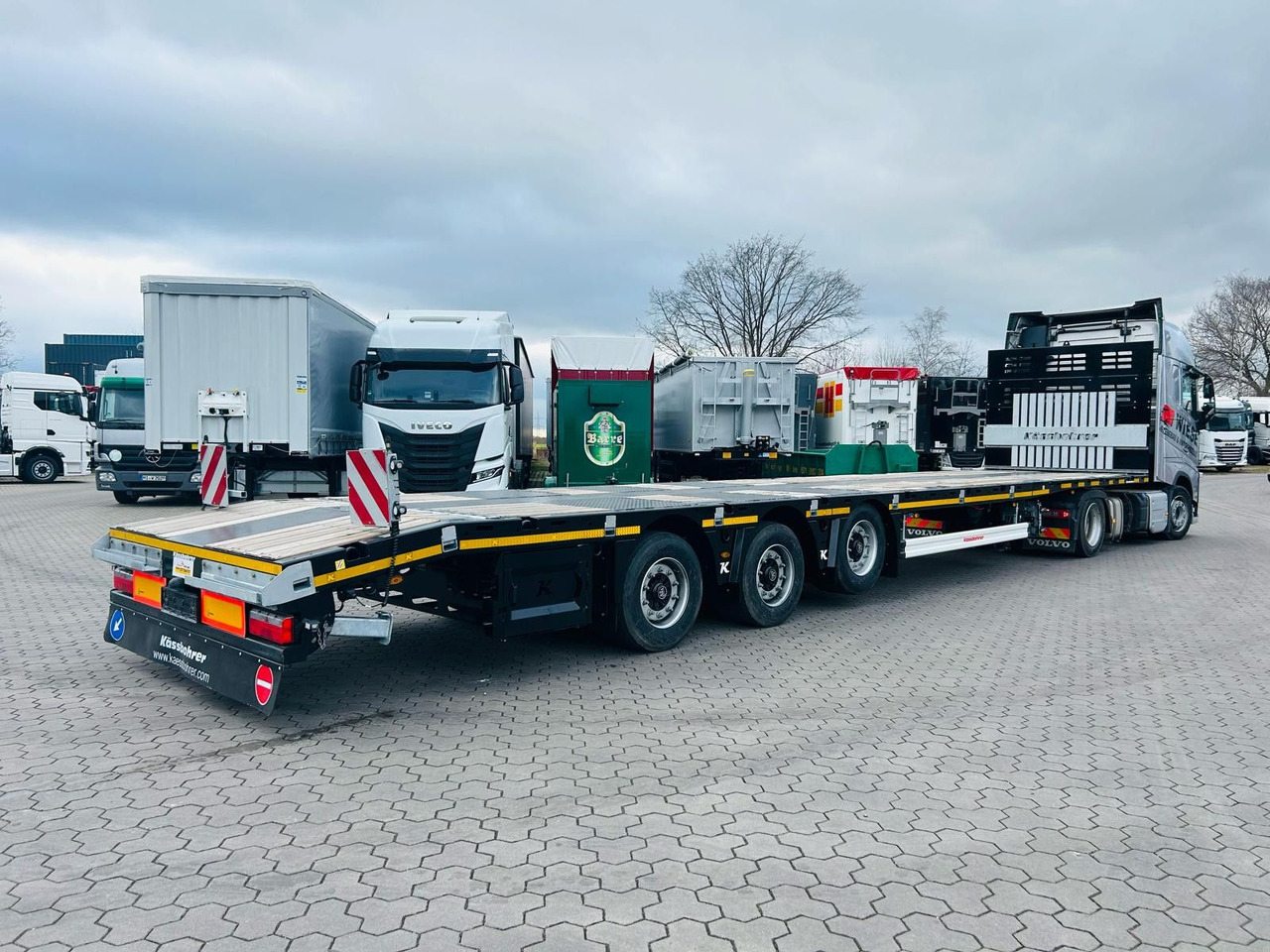 Kässbohrer SPS Mega Schwerlast Plattform Lenkachse - Semiremorcă platformă: Foto 2 Kässbohrer SPS Mega Schwerlast Plattform Lenkachse - Semiremorcă platformă: Foto 2